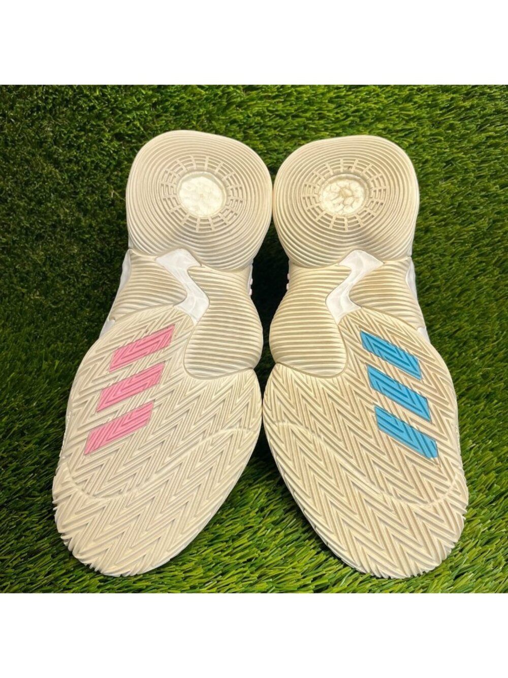 Adidas Trae Young 1 Icee Mens Size 6.5 Blue Pink White Basketball Shoes Sneakers